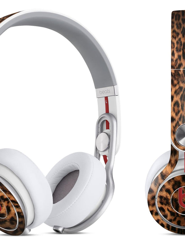 Mirrored Leopard Hide - Full Body Skin Decal Wrap Kit for Beats by Dre