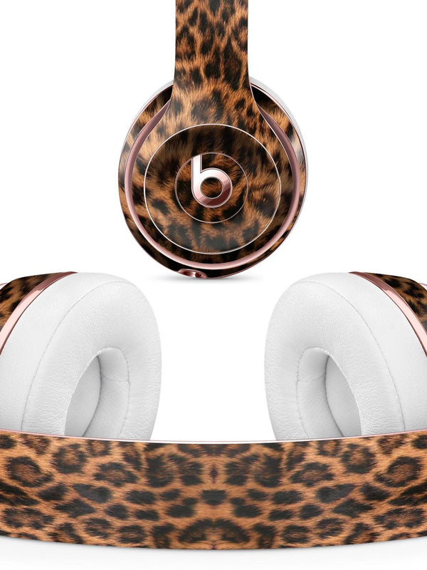 Mirrored Leopard Hide - Full Body Skin Decal Wrap Kit for Beats by Dre