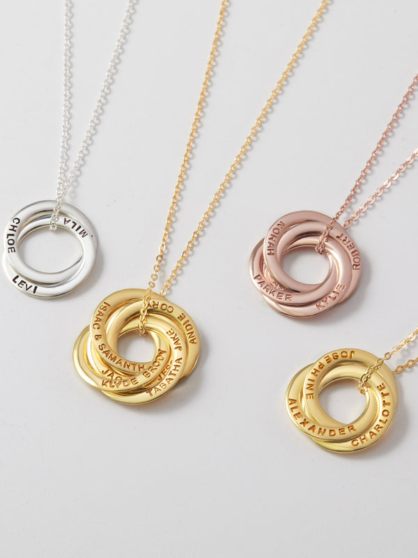 Children Name Necklace, Personalized Grandma Gift, Family Necklace