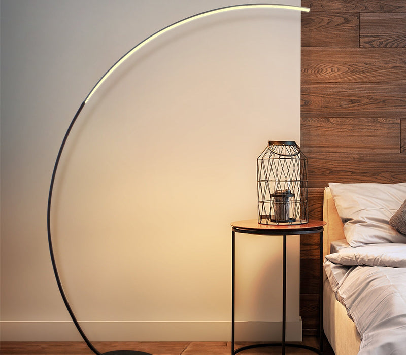 RGBW Modern Curve Floor Lamp | New Version