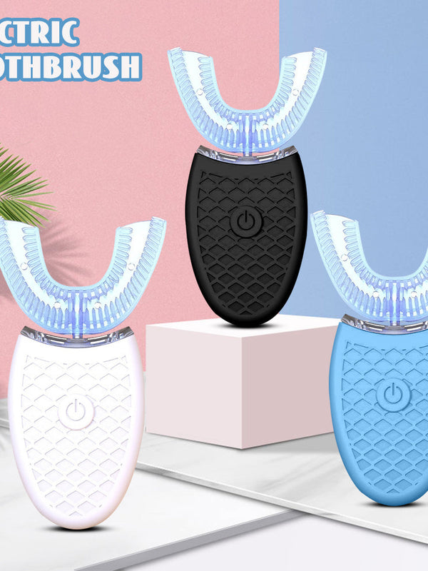 Silicone Electric Toothbrush 360° for Aldult Smart Automatic Whitening