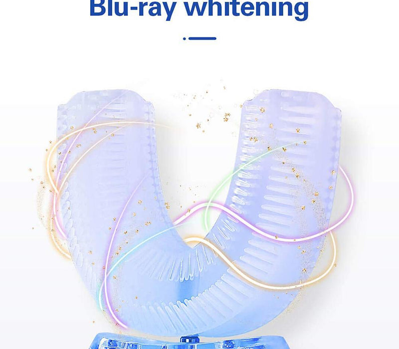 Silicone Electric Toothbrush 360° for Aldult Smart Automatic Whitening