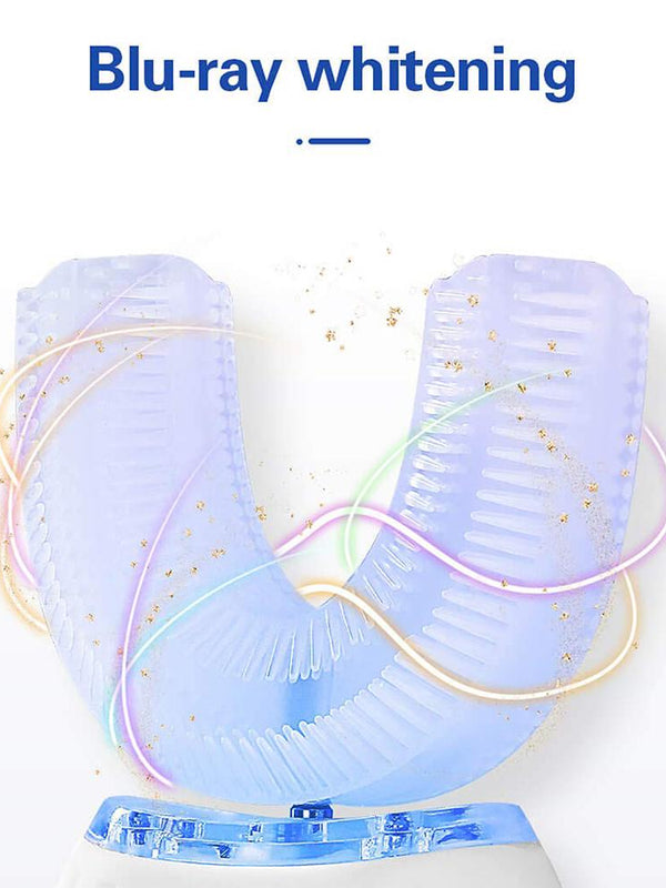 Silicone Electric Toothbrush 360° for Aldult Smart Automatic Whitening