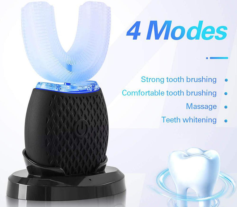 Silicone Electric Toothbrush 360° for Aldult Smart Automatic Whitening