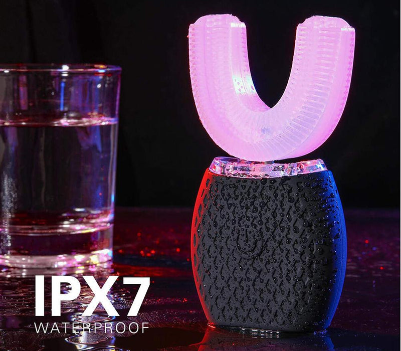 Silicone Electric Toothbrush 360° for Aldult Smart Automatic Whitening