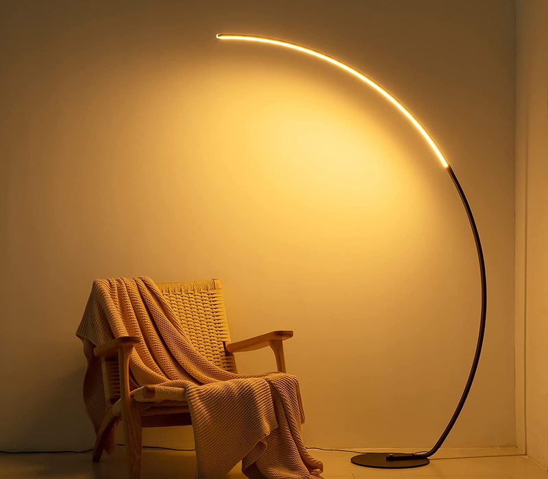 RGBW Modern Curve Floor Lamp | New Version