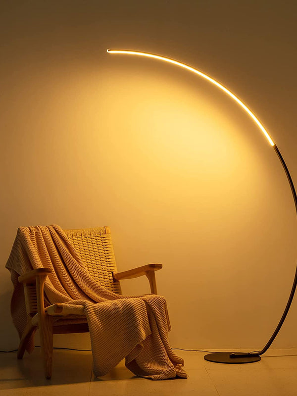 RGBW Modern Curve Floor Lamp | New Version