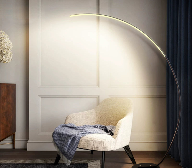 RGBW Modern Curve Floor Lamp | New Version