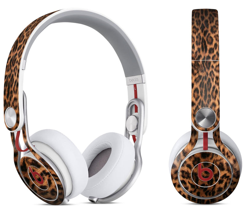 Mirrored Leopard Hide - Full Body Skin Decal Wrap Kit for Beats by Dre