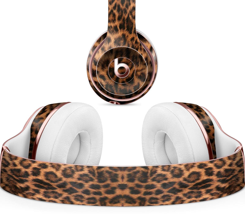 Mirrored Leopard Hide - Full Body Skin Decal Wrap Kit for Beats by Dre