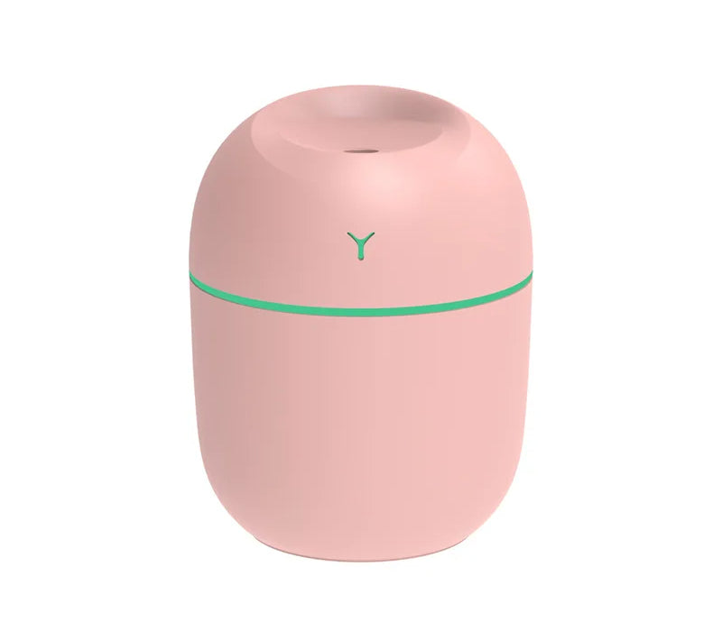 Portable Ultrasonic Humidifier USB Aroma Essential Oil Diffuser LED