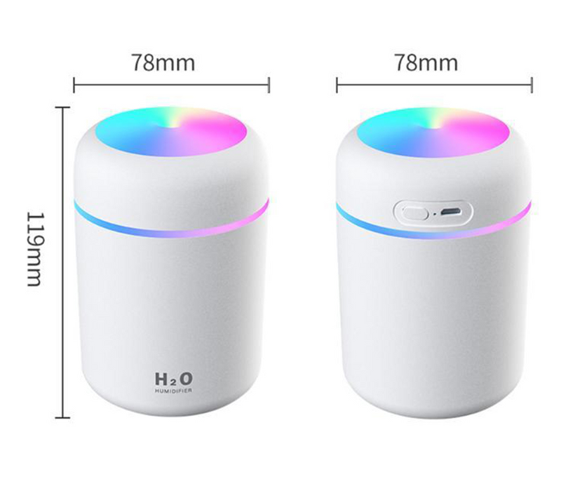 Portable Air Humidifier Aroma Essential Oil Diffuser for Car Home