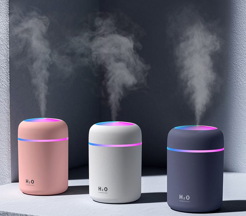 Portable Air Humidifier Aroma Essential Oil Diffuser for Car Home