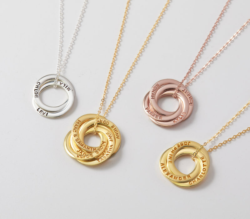 Children Name Necklace, Personalized Grandma Gift, Family Necklace