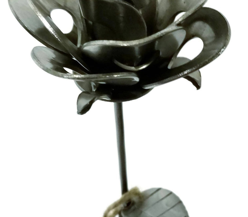 Original Immortal Rose, Recycled Metal Rose, Steel Rose Sculpture,