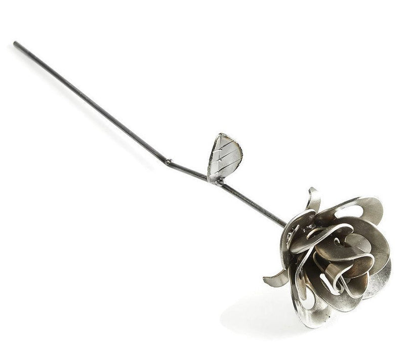 Original Immortal Rose, Recycled Metal Rose, Steel Rose Sculpture,
