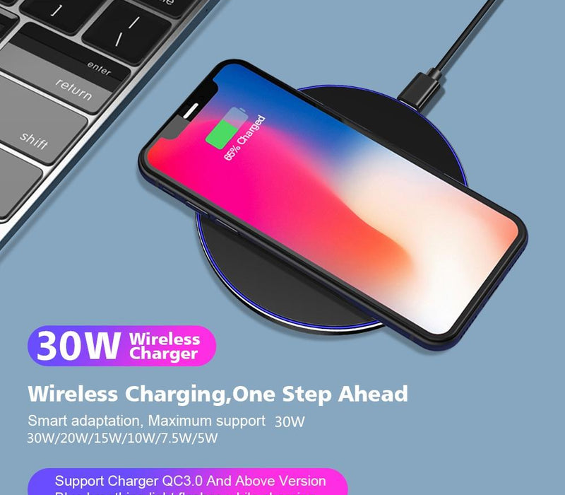 Dragon W9 30W Wireless Charging Pad