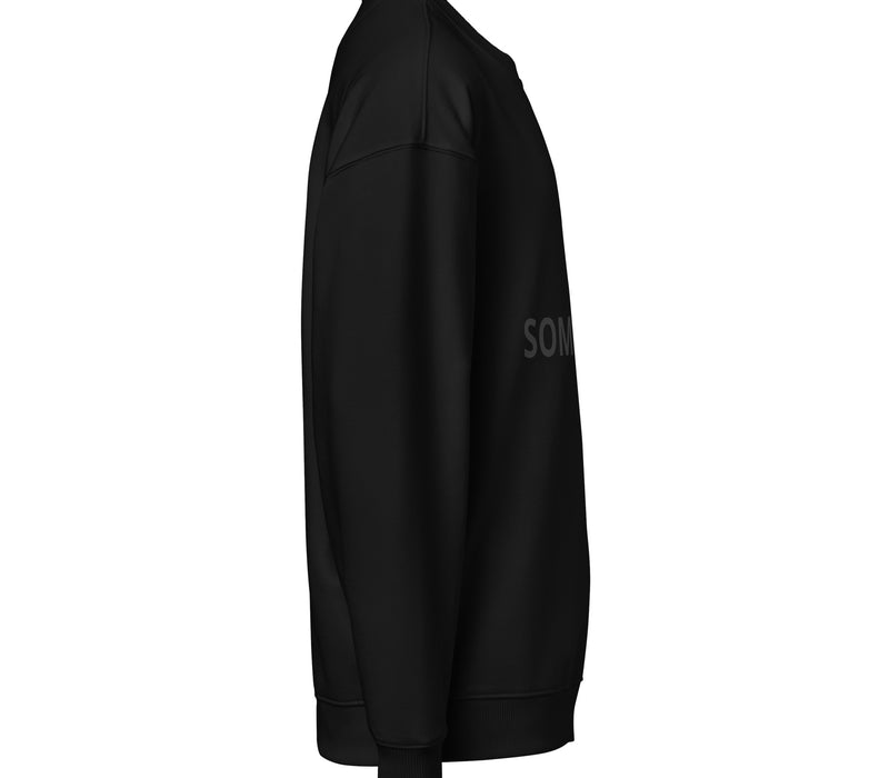 Unisex organic oversized sweatshirt